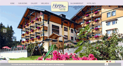 Desktop Screenshot of hotel-hofer.at